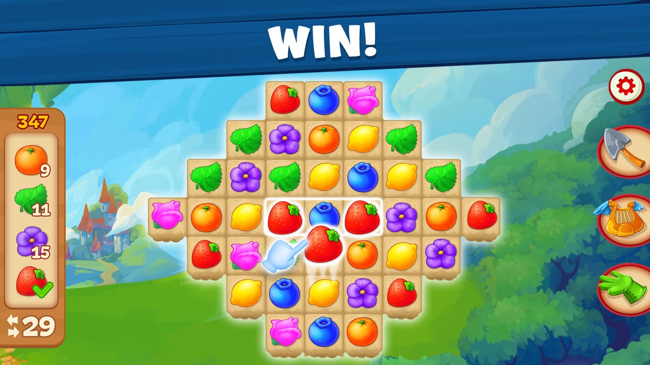 Wild Farm Match-3 Adventure Hack screenshot 3 - iOS game interface