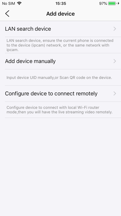App screenshot
