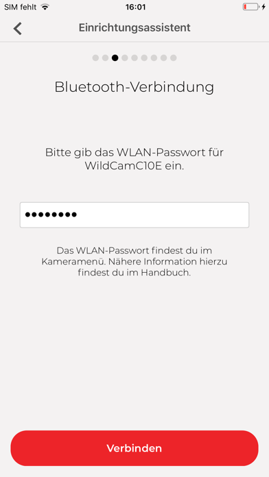 Screenshot #3 pour MINOX DTC WiFi Wildkamera App