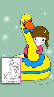 bejoy coloring: sweet doll iphone screenshot 2