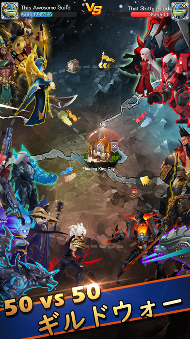 Hyper Heroes: Marble-Like RPG Hack screenshot 5 - iOS game interface