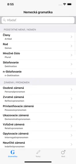 Game screenshot Nemecká gramatika mod apk