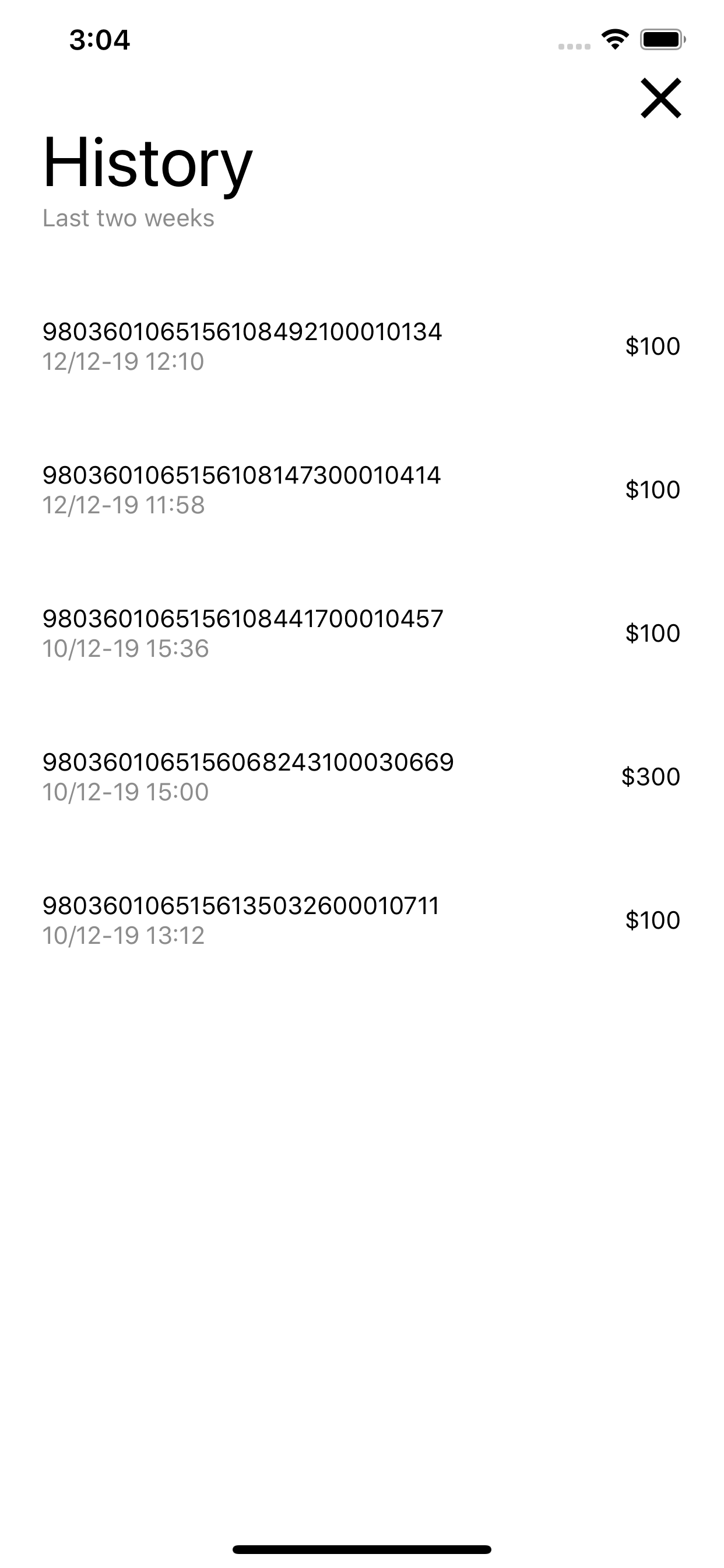 TOMRA Voucher Validator
