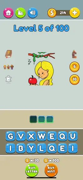Game screenshot Bible Quiz - Fun Word Games apk