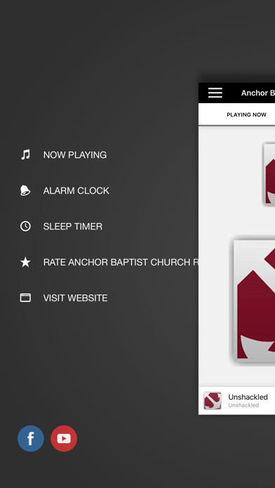 Anchor Baptist Church Radio iPhone screenshot 3 - Music app
