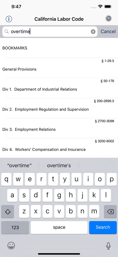 CA Labor Code 2026 - Reference App | MWM