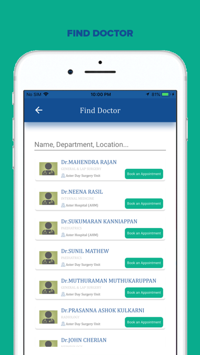 Aster Hospitals screenshot 2