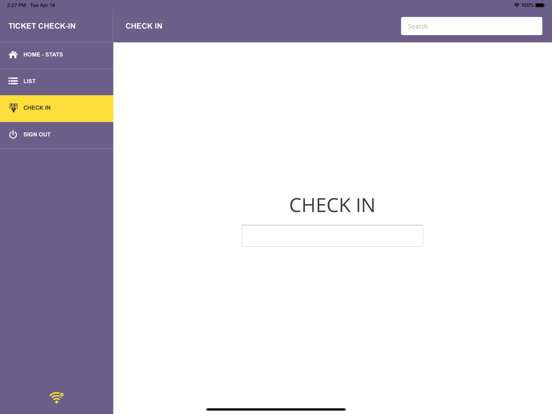 Checkinera iPad screenshot 4 - Entertainment app