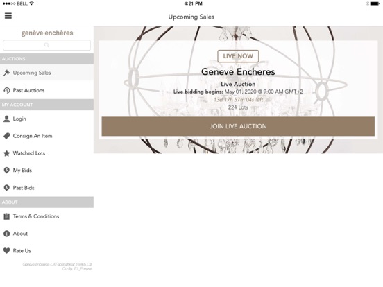 Screenshot #4 pour Geneve Encheres