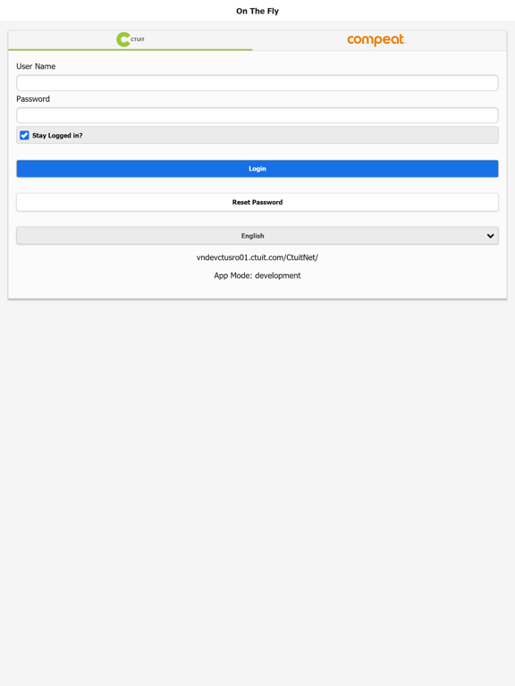 Radar On The Fly iPad screenshot 1 - Business app