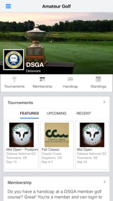 Amateur Golf screenshot
