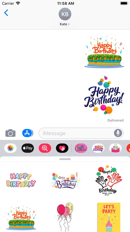 100+ Happy Birthday Stickers screenshot-8