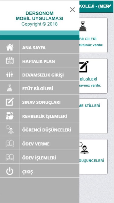 Screenshot #2 pour Dersonom Ogretmen