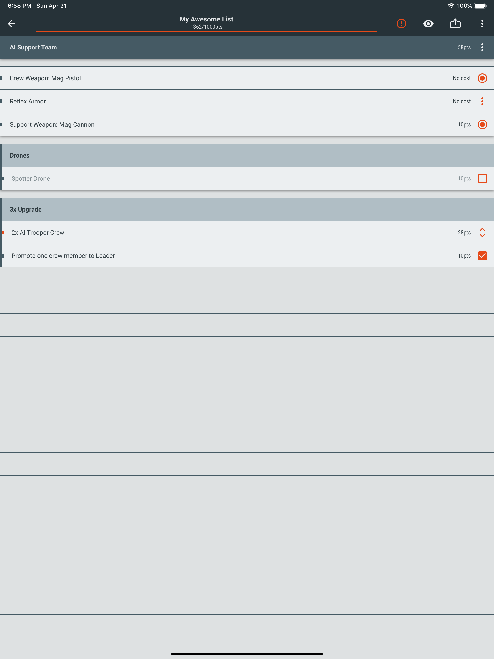 BattleScribe screenshot 5