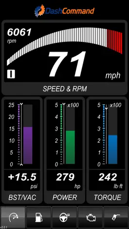 Game screenshot DashCommand - OBD-II Gauges mod apk