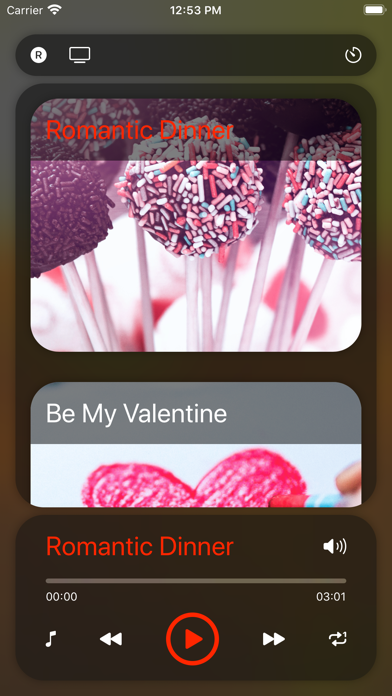Screenshot #2 pour Saint Valentin Fond Romantique
