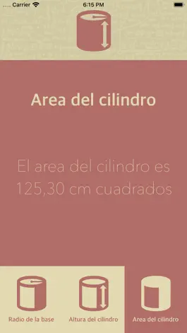 Game screenshot Calcular Superficie Cilindro hack