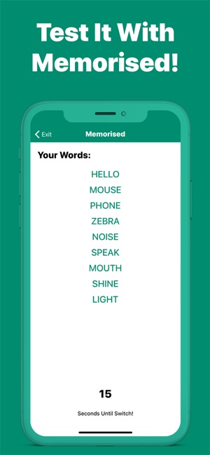 Memorised - Word Memory Game(圖2)-速報App