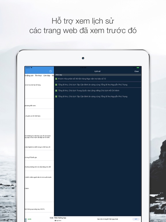 Điểm Báo iPad screenshot 4 - News app