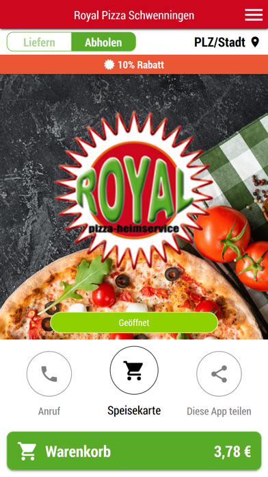 Screenshot #1 pour Royal Pizza Schwenningen