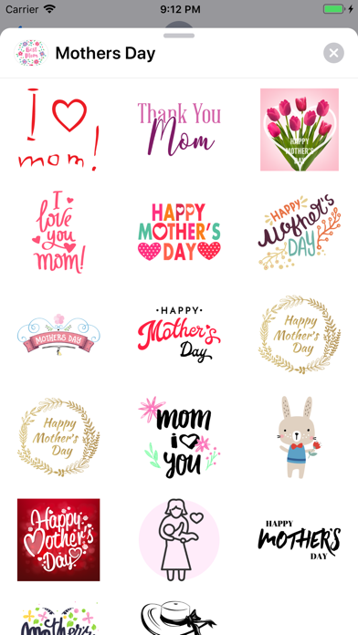 Best Mothers Day Stickers App screenshot 3