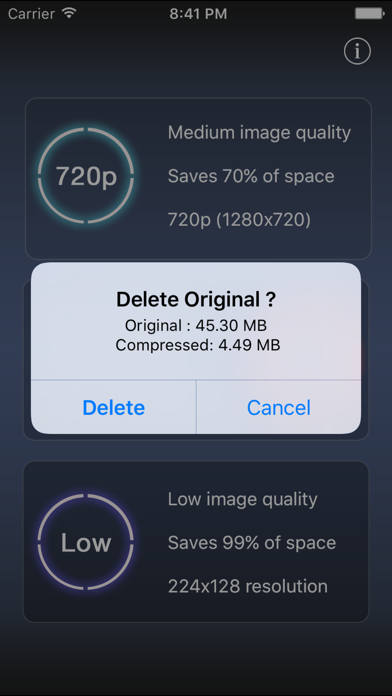 How to cancel & delete Ultimate Video Compressor Premium - Shrink Videos from iphone & ipad 4