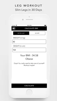 legfit - leg workout trainer iphone bildschirmfoto 3