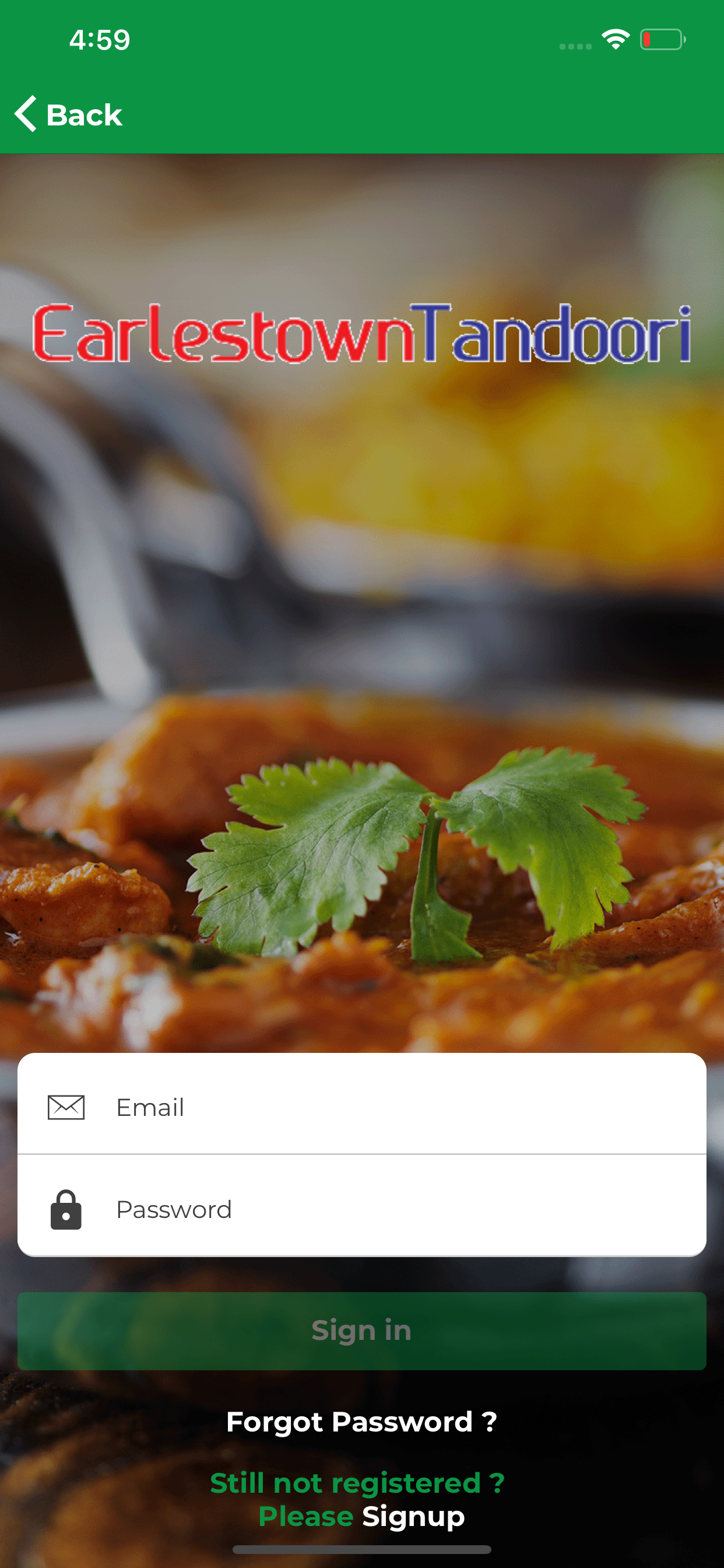 Earlestown Tandoori