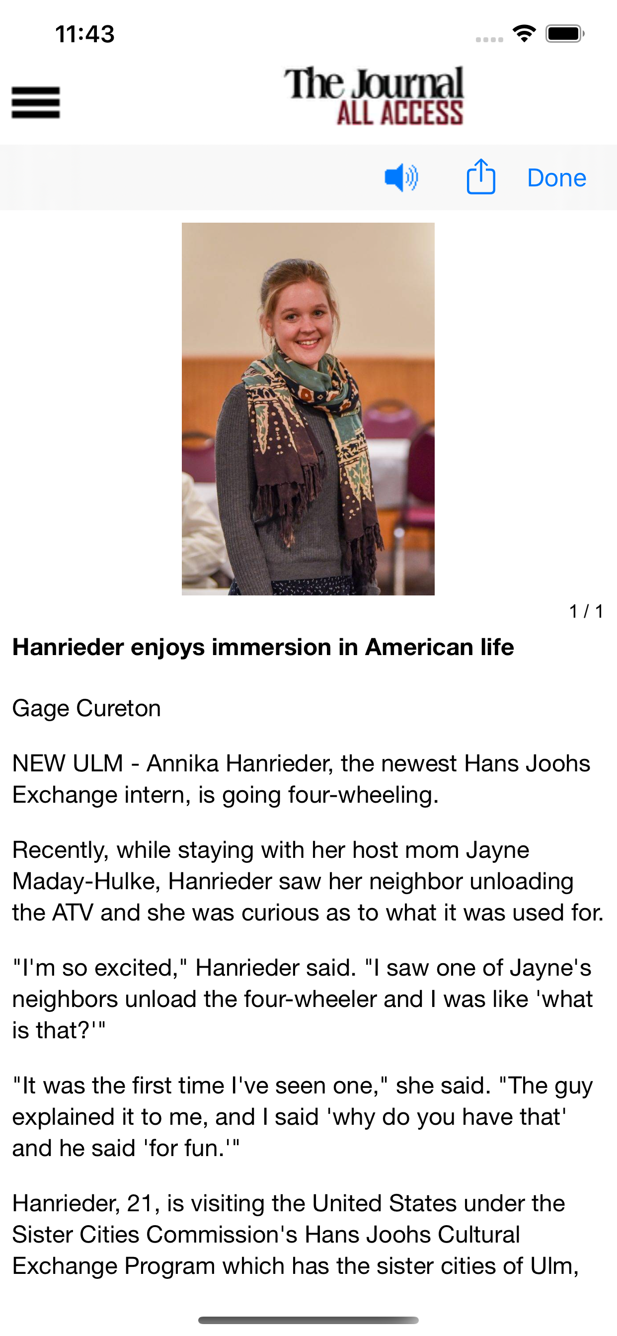 New Ulm Journal All Access