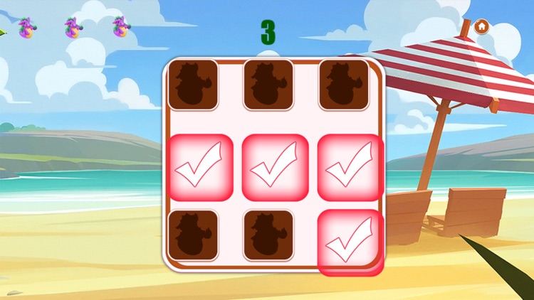 Cartoon little chameleon