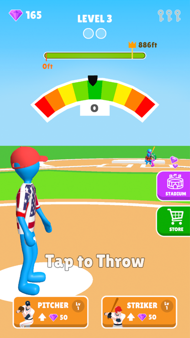 screenshot of Baseball Heroes 2