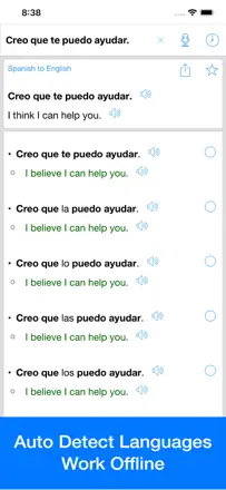 Spanish Translator Offline: Screenshot 2 von 5