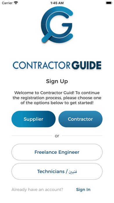 Screenshot #2 pour Contractor Guide