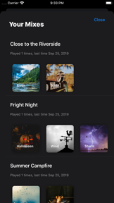 Ambiently − Ambient Sounds screenshot