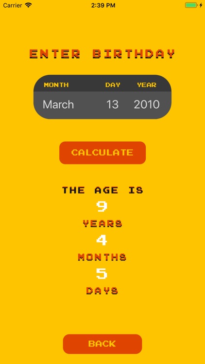 Age Calculator by Bearlytics