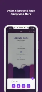 Business Card Maker: Generator screenshot #10 for iPhone