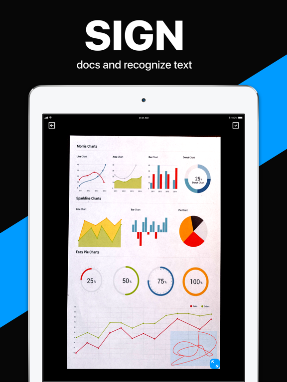 iPad Image of Scanner App: PDF Docs Scan