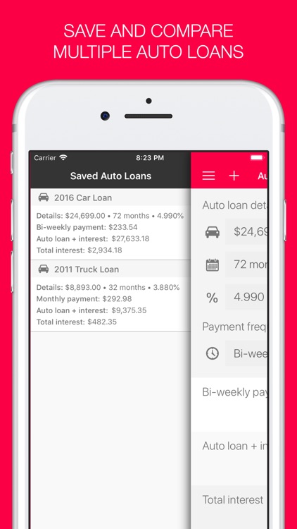 Auto Loan Calculator +