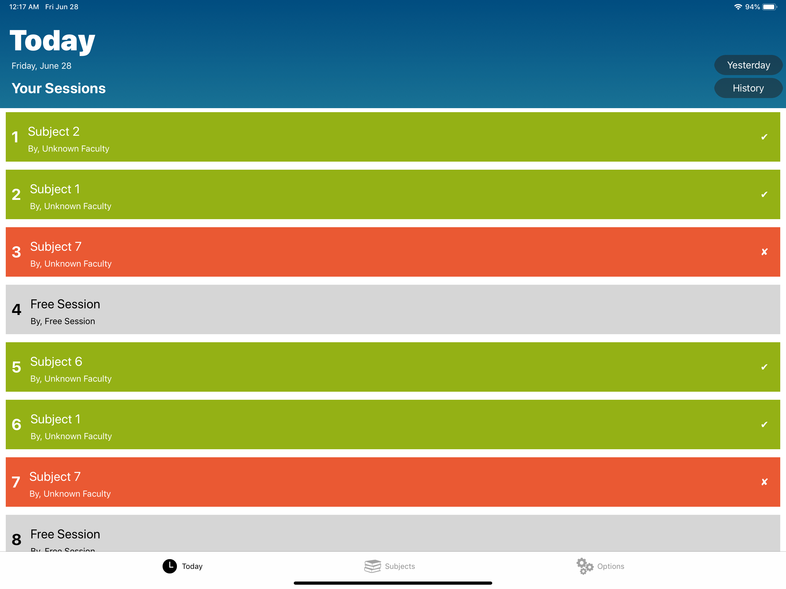 Attendance (For Students)