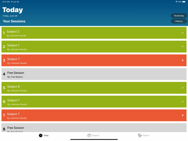 ‎Attendance (For Students) Screenshot