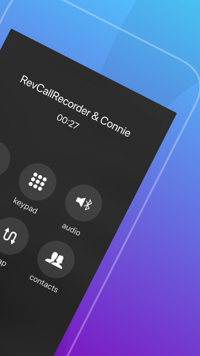 Rev Call Recorder screenshot 2