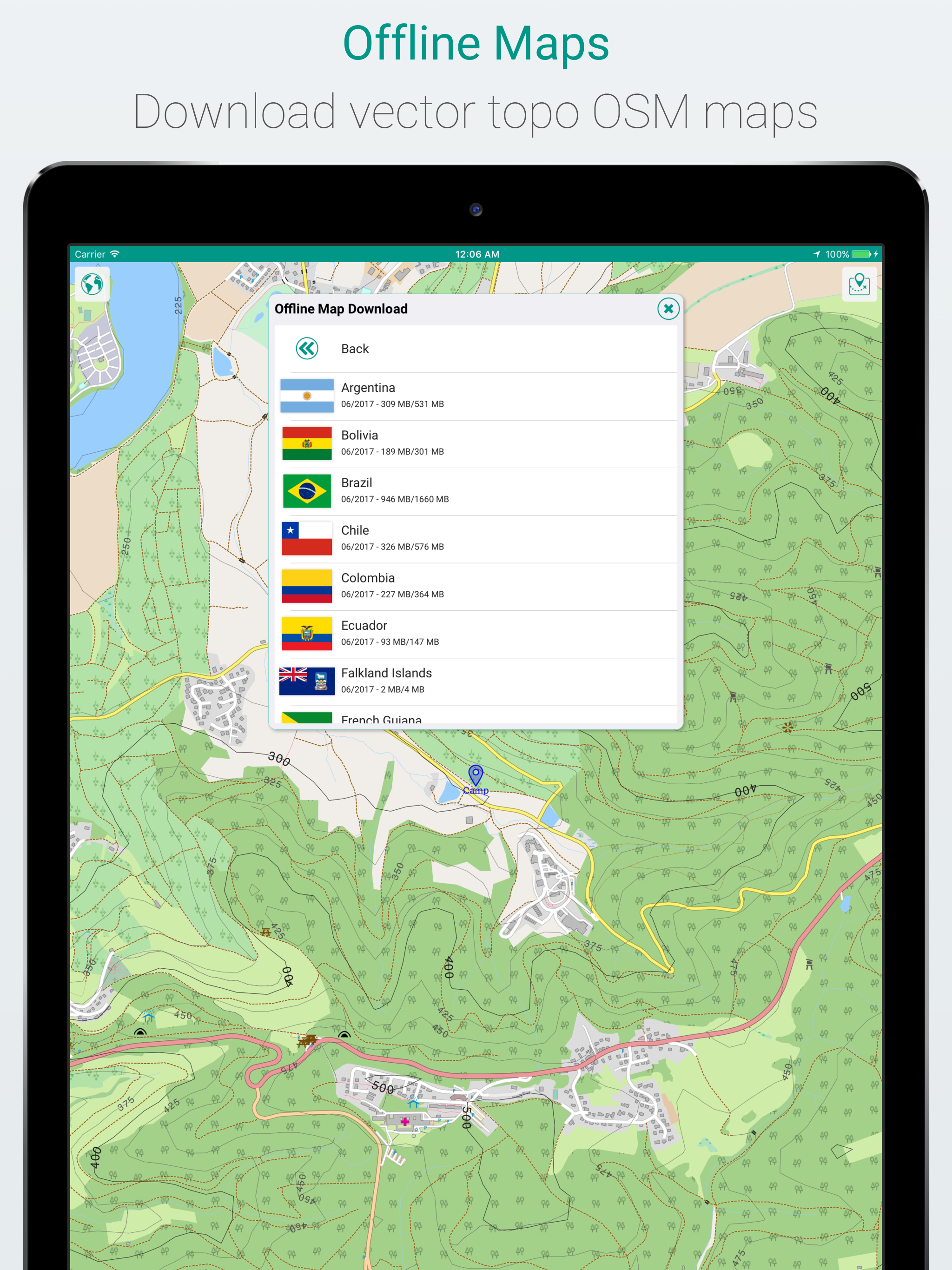 mAPP - Offline Mapping App