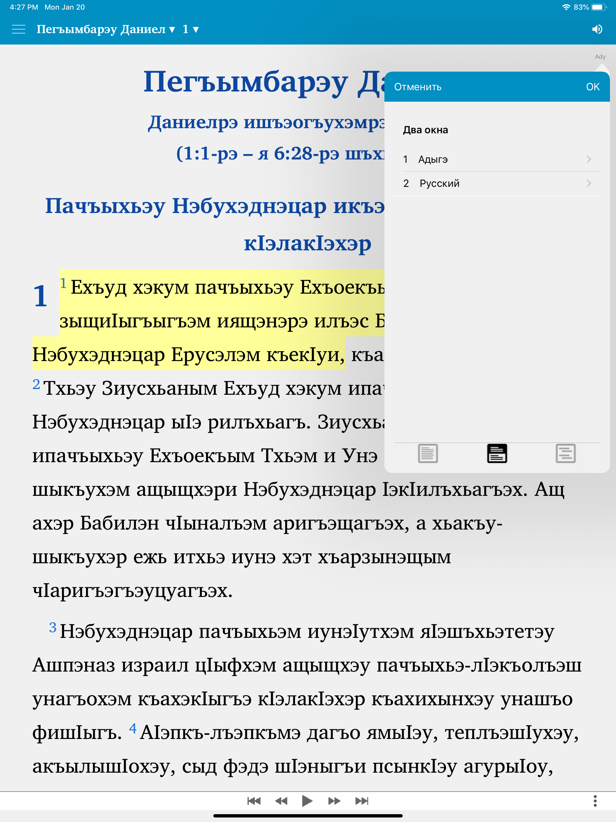 Пегъымбарэу Даниел