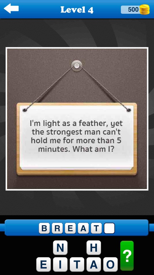 #4. Guess the Riddles: Brain Quiz! (iOS) 由: ARE Apps Ltd