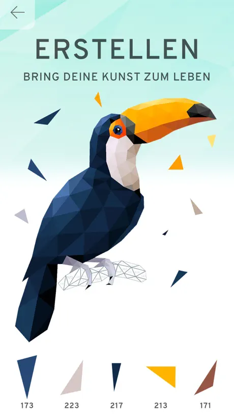 Poly Island: Coloring Art Book