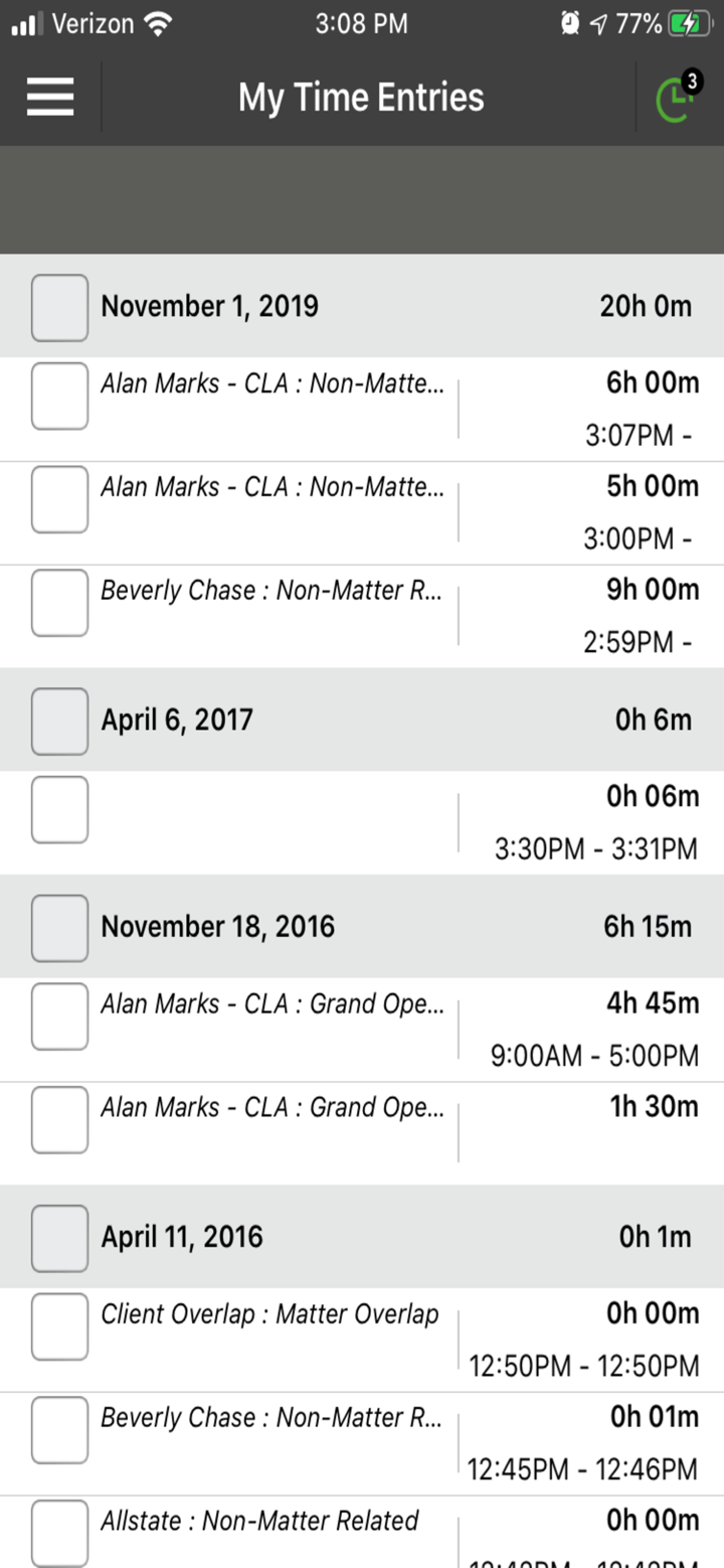 Time and Billing by eBillity screenshot 3