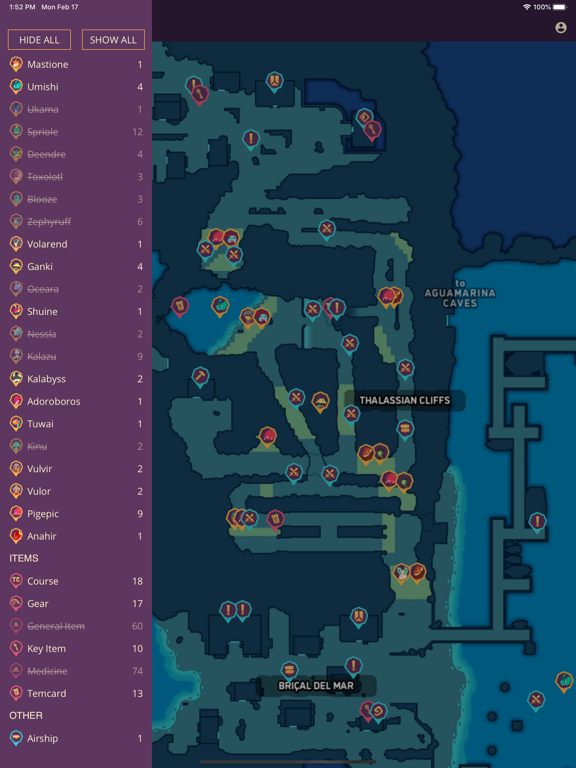 Screenshot #5 pour MapGenie: Temtem Map