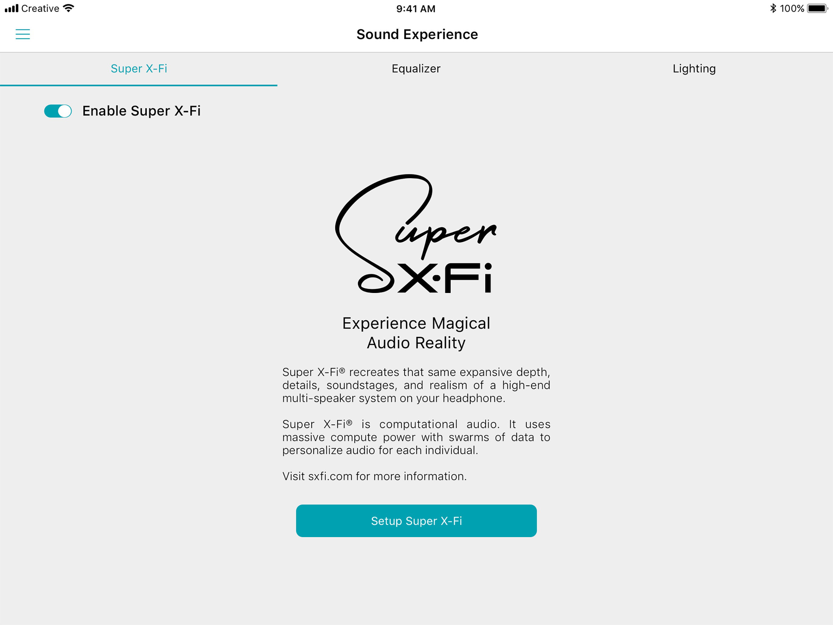 SXFI AIR Control screenshot 10