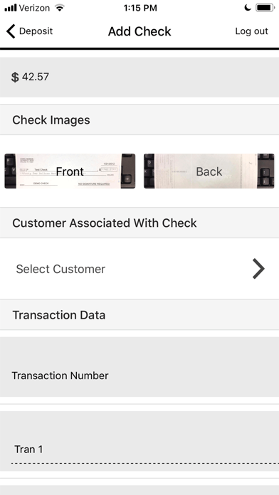 BOC-Business Mobile Deposit screenshot 3