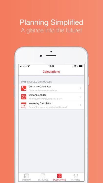 DayCalc Calendar screenshot-3